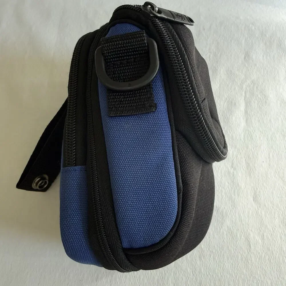 HP Hewlett Packard Camera Case Soft Blue 35mm (missing Strap)